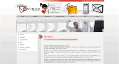 Desktop Screenshot of estractor.it