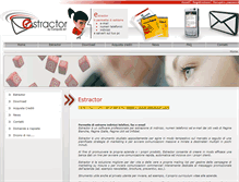 Tablet Screenshot of estractor.it